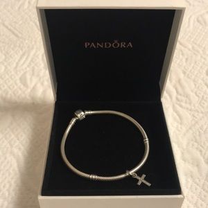 Pandora Cross Dangle Charm